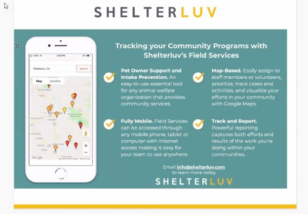 Webinar – 10/6/20 – Tracking your Points of Care – ShelterLuv