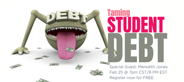 Webinar – 2/25/21 – Taming Student Debt – The Bridge Club