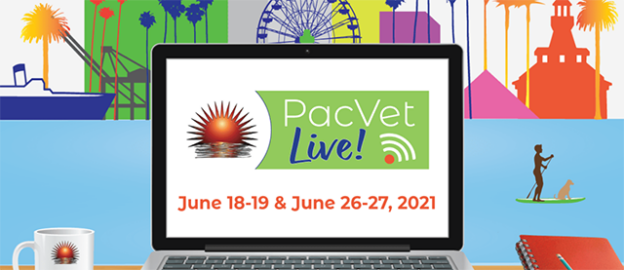 Online Conference – 6/18/21 to 6/19/21 and 6/26/21 to 6/27/21 – PacVet Live 2021 – CVMA (fee applies)