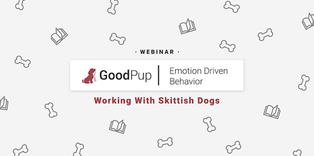 Webinar – 10/11/22 – Building Training Plans for Skittish Dogs – GoodPup