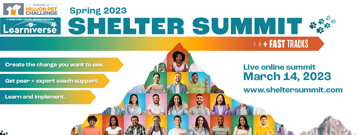 2023 Shelter Summit and Fast Tracks Event Calendar
