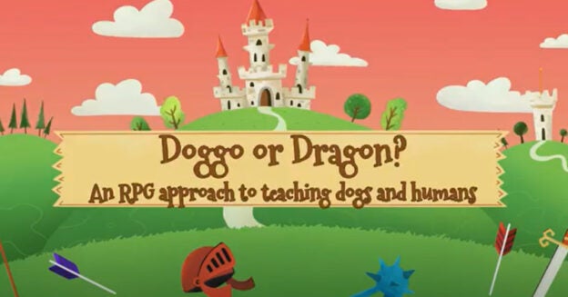 Webinar – 6/1/23 – Doggo or Dragon? – Using the power of fantasy role playing games to conquer real-life dog training struggles – PPG (fee applies)