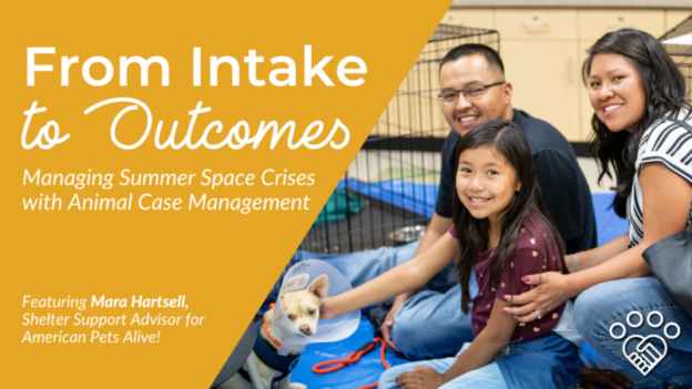 Webinar – 6/6/23 – From Intake to Outcomes: Managing Summer Space Crises with Animal Case Management – HASS