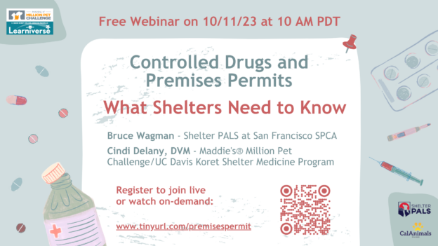 What does your shelter need to know about controlled drugs and premises permits?