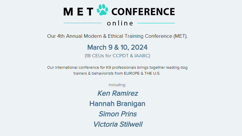 4th Annual Modern & Ethical Training Conference (MET)