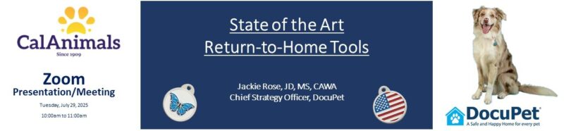 CalAnimals State of the Art Return-to-Home Tools